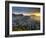 Elevated View over Alesund at Sunset, Sunnmore, More Og Romsdal, Norway-Doug Pearson-Framed Photographic Print