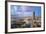 Elevated View over Biscayne Boulevard and the Skyline of Miami, Florida, USA-Gavin Hellier-Framed Photographic Print