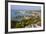 Elevated View over City and Coastline, Ocho Rios, Jamaica, West Indies, Caribbean, Central America-Doug Pearson-Framed Photographic Print