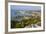 Elevated View over City and Coastline, Ocho Rios, Jamaica, West Indies, Caribbean, Central America-Doug Pearson-Framed Photographic Print