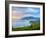 Elevated View over Dramatic Coastline from Noel Cowards 'Firefly', Roundhill, St. Mary Parish, Jama-Doug Pearson-Framed Photographic Print