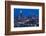 Elevated View over Interstate 85 Passing the Atlanta Skyline-Gavin Hellier-Framed Photographic Print