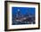 Elevated View over Interstate 85 Passing the Atlanta Skyline-Gavin Hellier-Framed Photographic Print