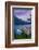 Elevated View over Korcula's Picturesque Stari Grad (Old Town) Illuminated at Dusk-Doug Pearson-Framed Photographic Print