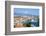 Elevated View over Split's Picturesque Stari Grad and Harbour, Split, Dalmatia, Croatia, Europe-Doug Pearson-Framed Photographic Print