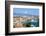 Elevated View over Split's Picturesque Stari Grad and Harbour, Split, Dalmatia, Croatia, Europe-Doug Pearson-Framed Photographic Print