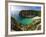 Elevated View over the Beach of Cala Macarelleta, Menorca, Balearic Islands, Spain-Doug Pearson-Framed Photographic Print