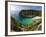 Elevated View over the Beach of Cala Macarelleta, Menorca, Balearic Islands, Spain-Doug Pearson-Framed Photographic Print