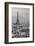 Elevated View over the City with the Eiffel Tower in the Distance, Paris, France, Europe-Gavin Hellier-Framed Photographic Print