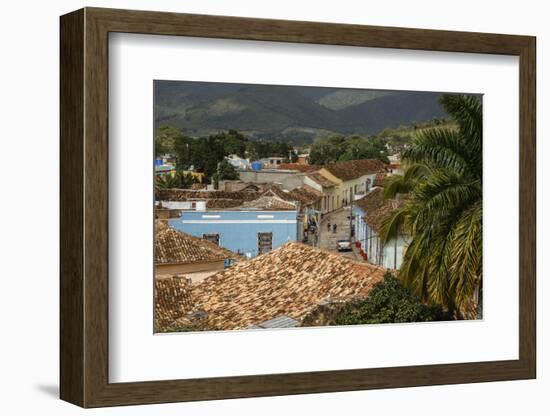 Elevated View over the Colonial City of Trinidad, UNESCO World Heritage Site-Yadid Levy-Framed Photographic Print