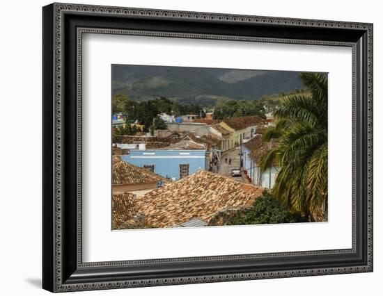 Elevated View over the Colonial City of Trinidad, UNESCO World Heritage Site-Yadid Levy-Framed Photographic Print