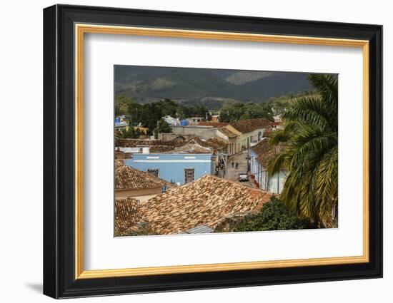 Elevated View over the Colonial City of Trinidad, UNESCO World Heritage Site-Yadid Levy-Framed Photographic Print