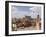 Elevated View Over the Royal Castle and Castle Square, Old Town, Warsaw, Poland-Gavin Hellier-Framed Photographic Print