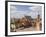 Elevated View Over the Royal Castle and Castle Square, Old Town, Warsaw, Poland-Gavin Hellier-Framed Photographic Print