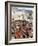 Elevated View Over Vats of Dye, the Tanneries, Fez, Morocco, North Africa, Africa-R H Productions-Framed Photographic Print