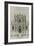 Elévation du portail de l’église du couvent des Feuillantines rue du faubou-Jacques-François Blondel-Framed Giclee Print