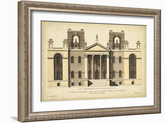 Elevation for a New Design II-Campbell-Framed Art Print