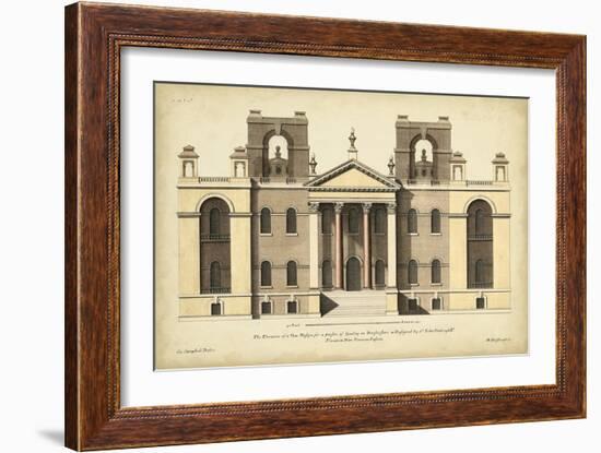 Elevation for a New Design II-Campbell-Framed Art Print