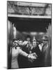 Elevator in a Madison Avenue High Rise Office Building-Walter Sanders-Mounted Photographic Print