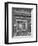 Elevator lobby, first floor, the Fraternity Clubs Building, New York City, 1924-Unknown-Framed Photographic Print