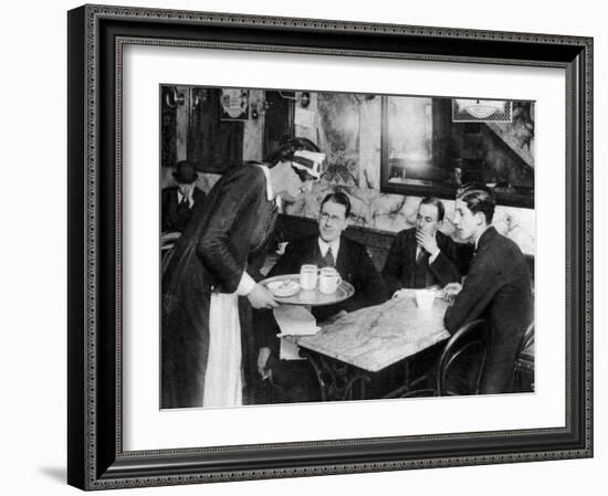 Eleven O'Clock Coffee, London, 1926-1927-null-Framed Giclee Print
