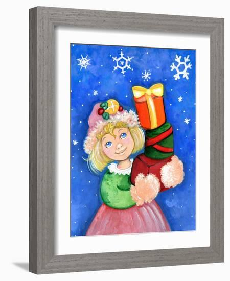 Elf Gifts-Valarie Wade-Framed Giclee Print