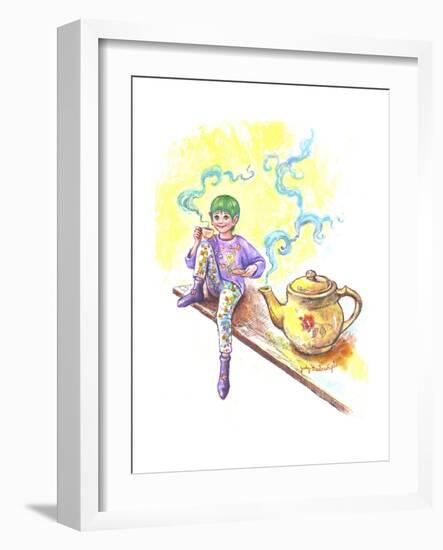 Elf on a Shelf-Judy Mastrangelo-Framed Giclee Print