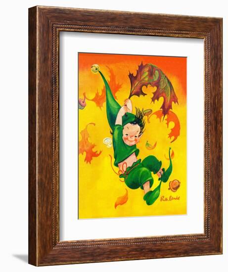 Elf Parachute - Jack & Jill-Ruth Bendel-Framed Giclee Print