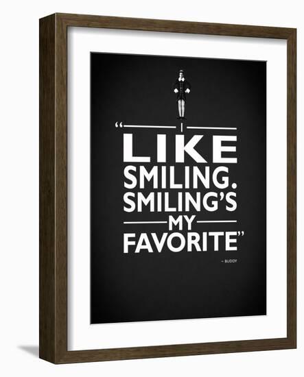 Elf Smiling-Mark Rogan-Framed Art Print