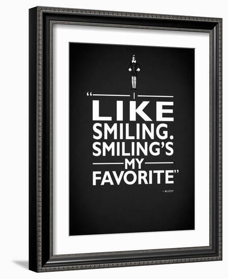 Elf Smiling-Mark Rogan-Framed Art Print