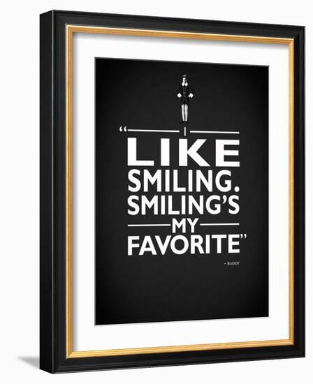 Elf Smiling-Mark Rogan-Framed Art Print