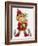 Elf with 3 Mice-Beverly Johnston-Framed Giclee Print