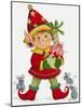 Elf with 3 Mice-Beverly Johnston-Mounted Giclee Print