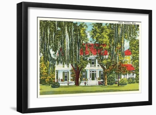 Elgin Mansion, Natchez, Mississippi-null-Framed Art Print