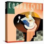 Cubist Cappuccino-Eli Adams-Art Print
