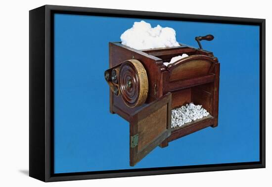 Eli Whitney's Cotton Gin-null-Framed Premier Image Canvas