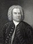 Portrait of Johann Sebastian Bach, German Composer (Engraving)-Elias Gottleib Haussmann-Premier Image Canvas