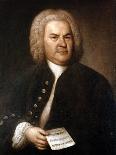 Johann Sebastian Bach (1685-175), German Composer and Organist, 1746-Elias Gottlob Haussmann-Framed Giclee Print