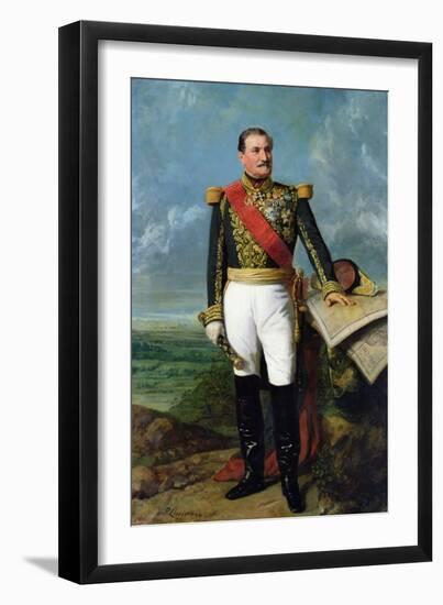 Elie-Frederic Forey (1804-1872), Empire Marshall, 1865 (Oil on Canvas)-Charles-Philippe Lariviere-Framed Giclee Print