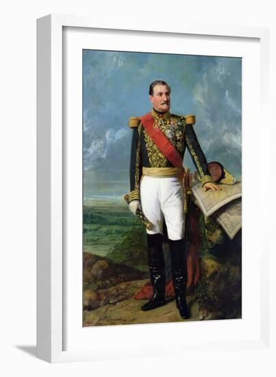 Elie-Frederic Forey (1804-1872), Empire Marshall, 1865 (Oil on Canvas)-Charles-Philippe Lariviere-Framed Giclee Print