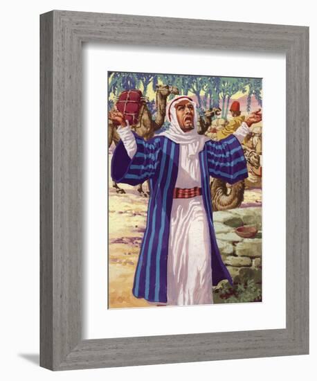 Eliezer Asking God's Guidance as to the Choice of Wife for Isaac-Pat Nicolle-Framed Giclee Print