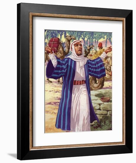 Eliezer Asking God's Guidance as to the Choice of Wife for Isaac-Pat Nicolle-Framed Giclee Print