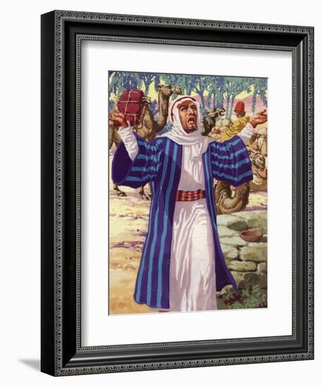 Eliezer Asking God's Guidance as to the Choice of Wife for Isaac-Pat Nicolle-Framed Giclee Print