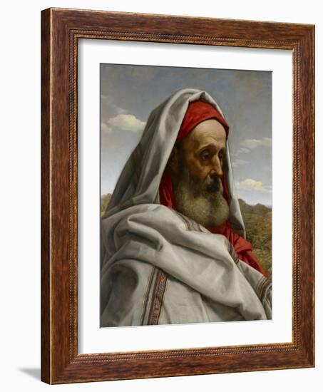 Eliezer of Damascus, 1860-William Dyce-Framed Giclee Print