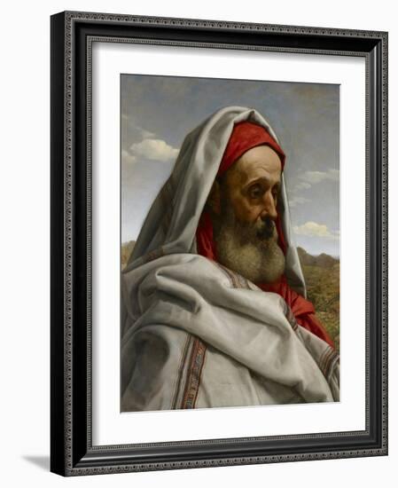 Eliezer of Damascus, 1860-William Dyce-Framed Giclee Print