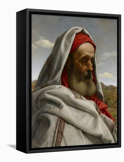 Eliezer of Damascus, 1860-William Dyce-Framed Premier Image Canvas