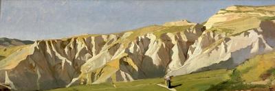 The Questioner of the Sphinx (Oil on Canvas)-Elihu Vedder-Giclee Print