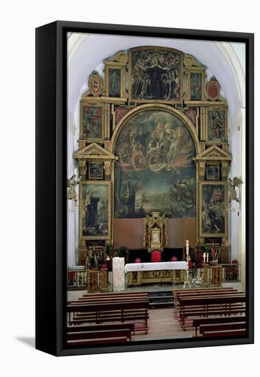 Elijah Altarpiece-Juan de Valdes Leal-Framed Premier Image Canvas