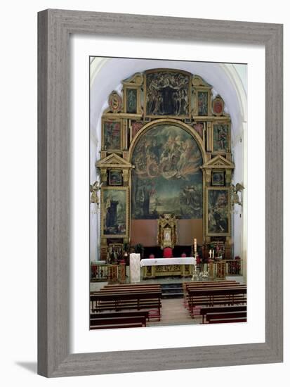 Elijah Altarpiece-Juan de Valdes Leal-Framed Giclee Print