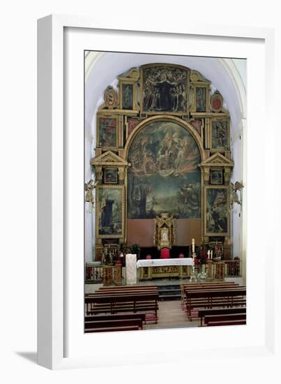 Elijah Altarpiece-Juan de Valdes Leal-Framed Giclee Print